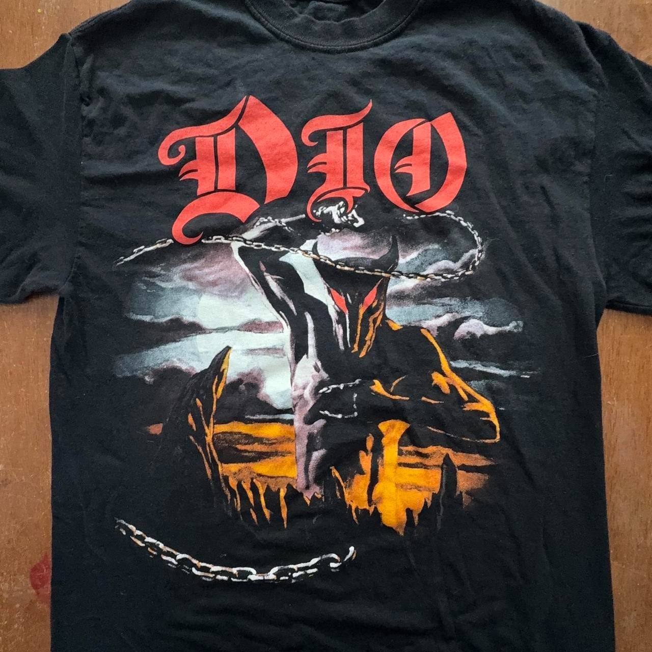 Dio Holy Diver rock tour concert black tee shirt VK07631 gallery