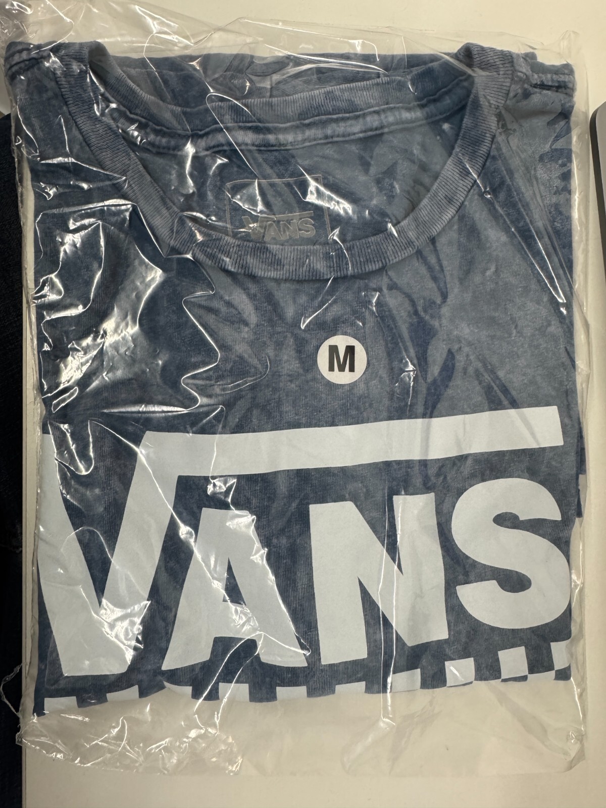 VANS MENS BMX MINERAL WASH BLUE T SHIRT gallery
