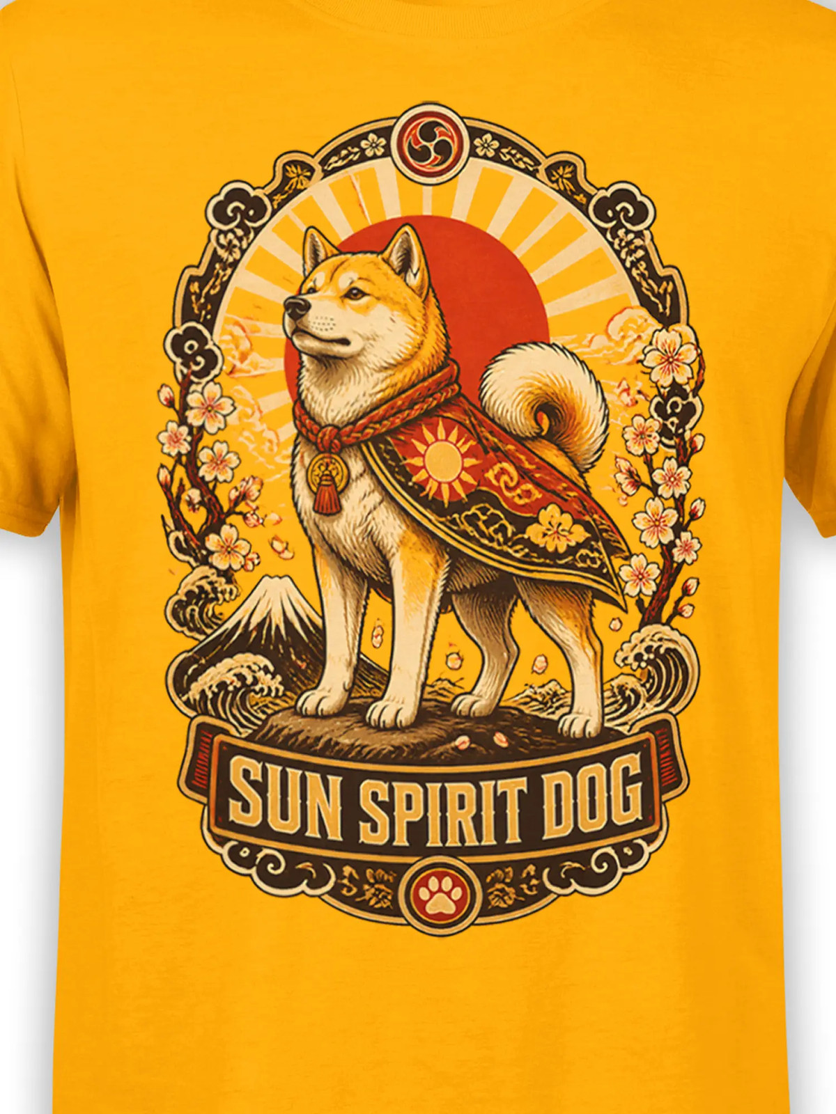 Sun Spirit Dog T-Shirt | Unisex gallery
