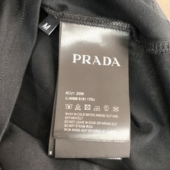 Prada Traveler Element Triangle T-shirt-black