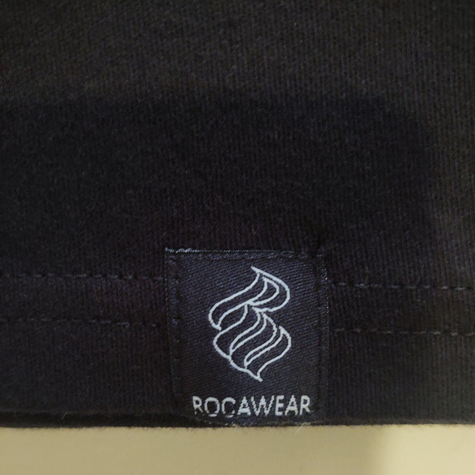 RocaWear Men's Drop Shoulder Oversized Tee 2XL Black NWT Short Sleeve T Shirt gallery