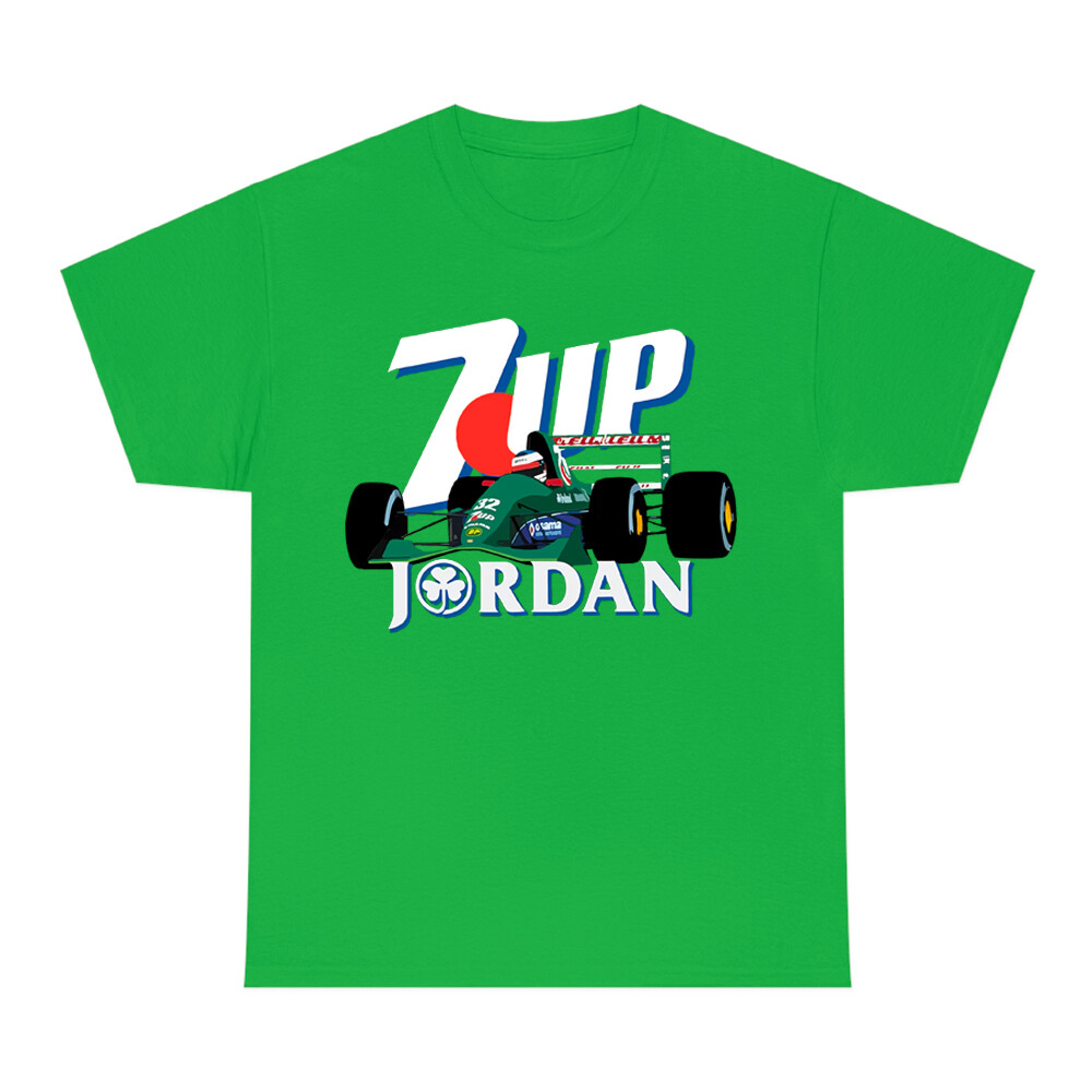 7up Jordan Racing Team Men's Irish Green T-Shirt Size S to 3XL gallery