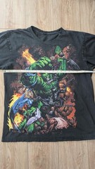 Rare Vintage Marvel Mad Engine World War Hulk T-Shirt Large