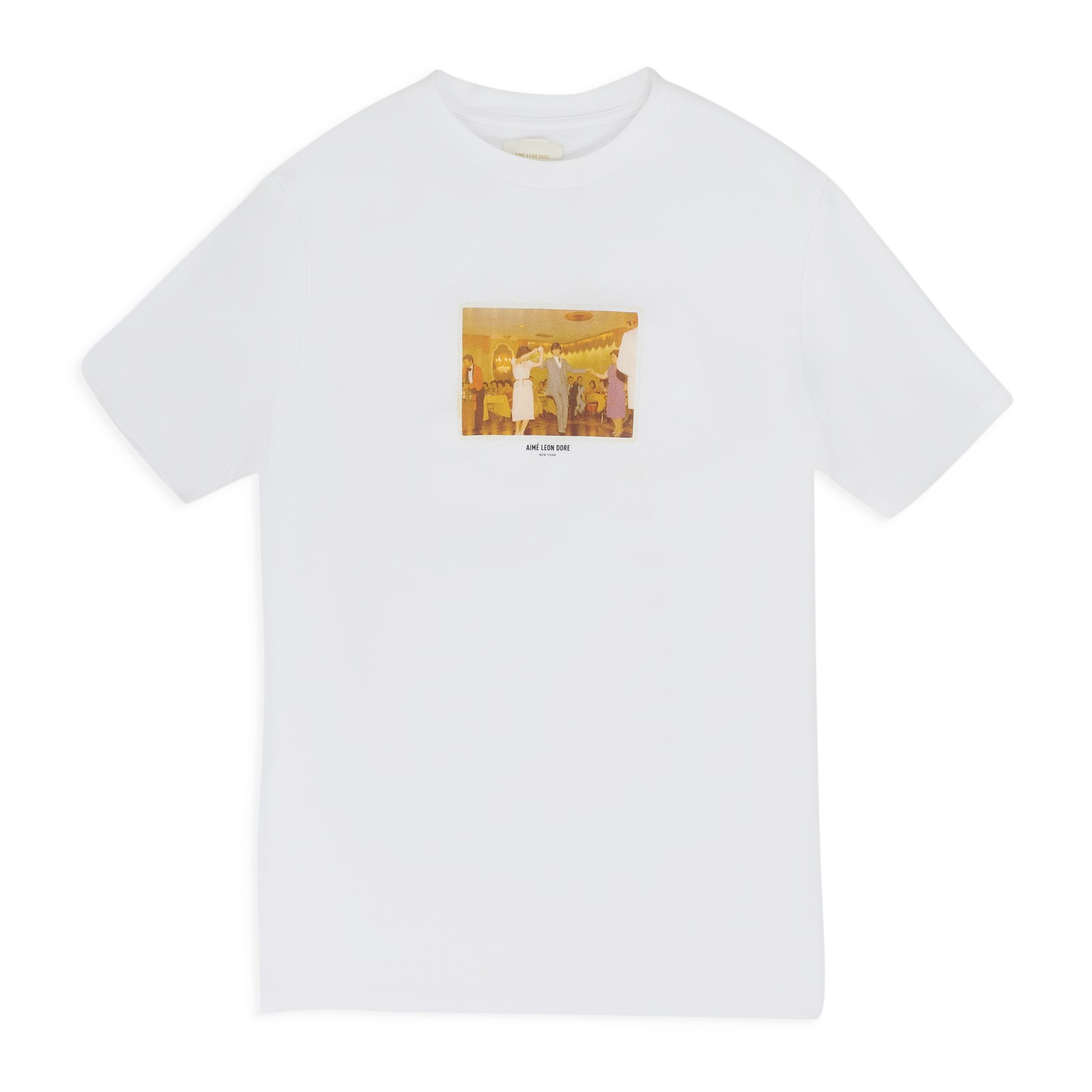 AIME LEON DORE White SS Photo Tee SIZE L $85 gallery