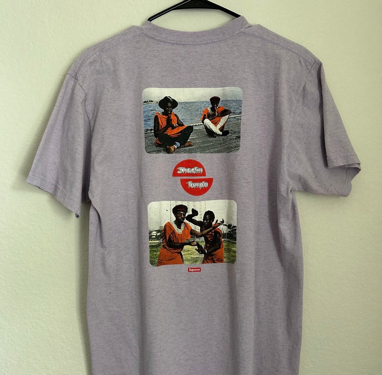 Supreme Barrington Levy Shaolin Temple Size Large SS16 Purple gallery