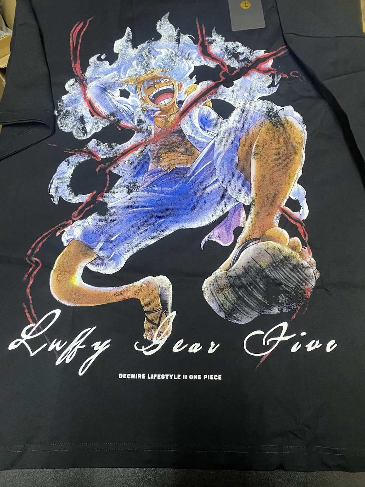 Dechire One Piece Monkey D Luffy T Shirt Men's Large NWT gallery