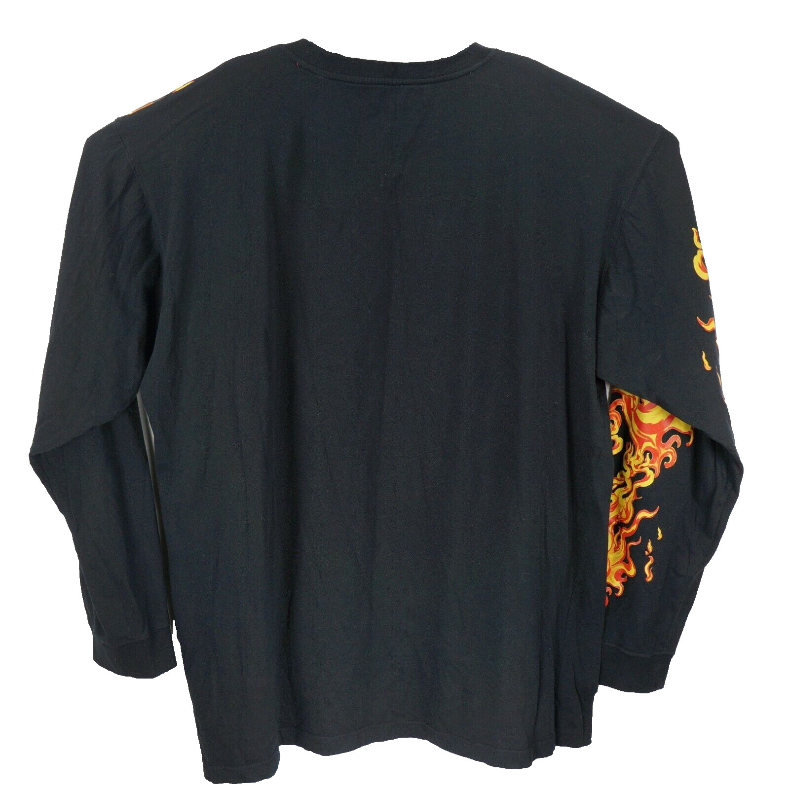 Request Men's Black 3XL Half Evil x 999 Death Race Skull & Flames gallery