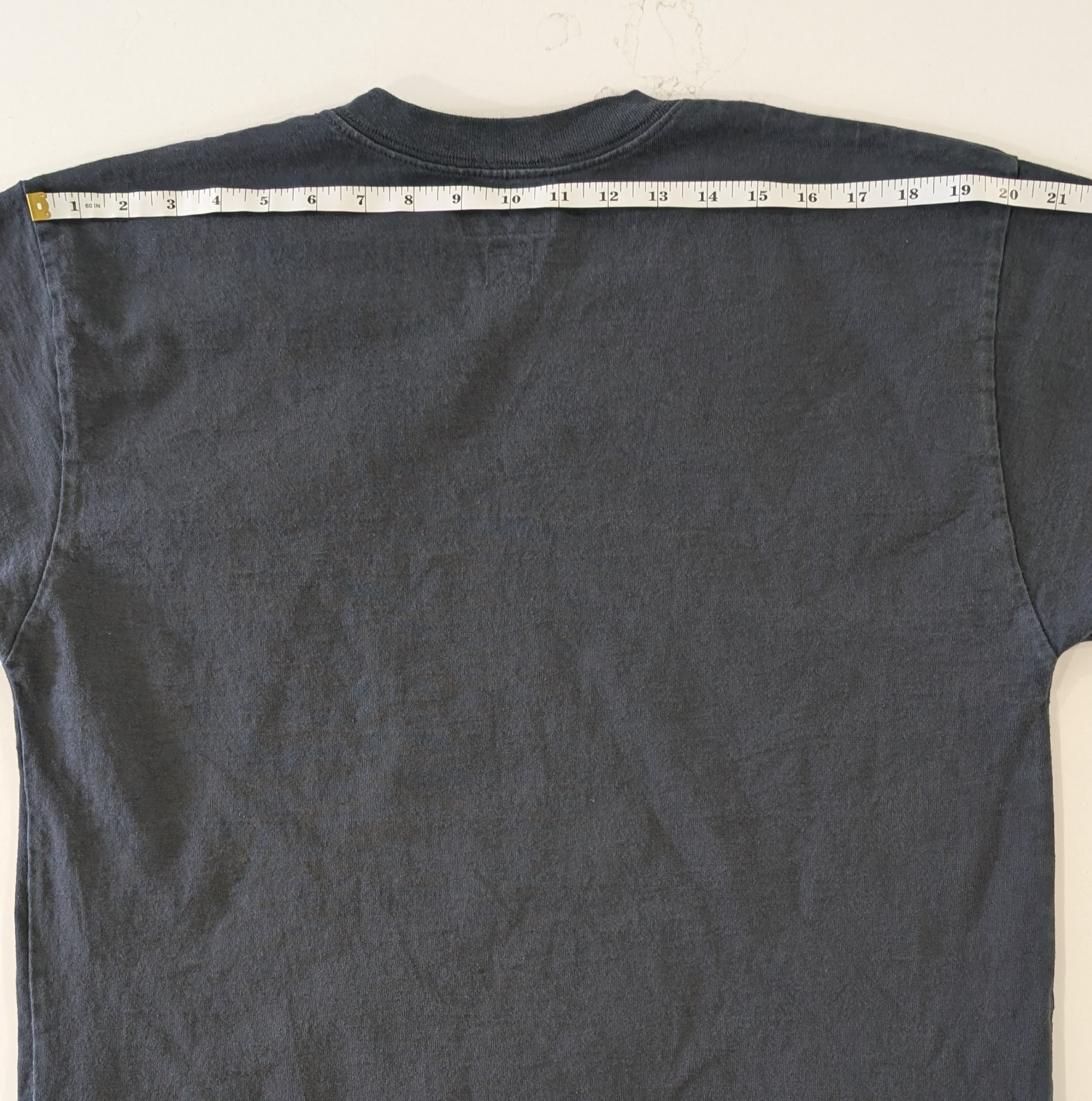 American Trench Original Equipment Tee Medium Black Marshal Weight Made in USA M gallery