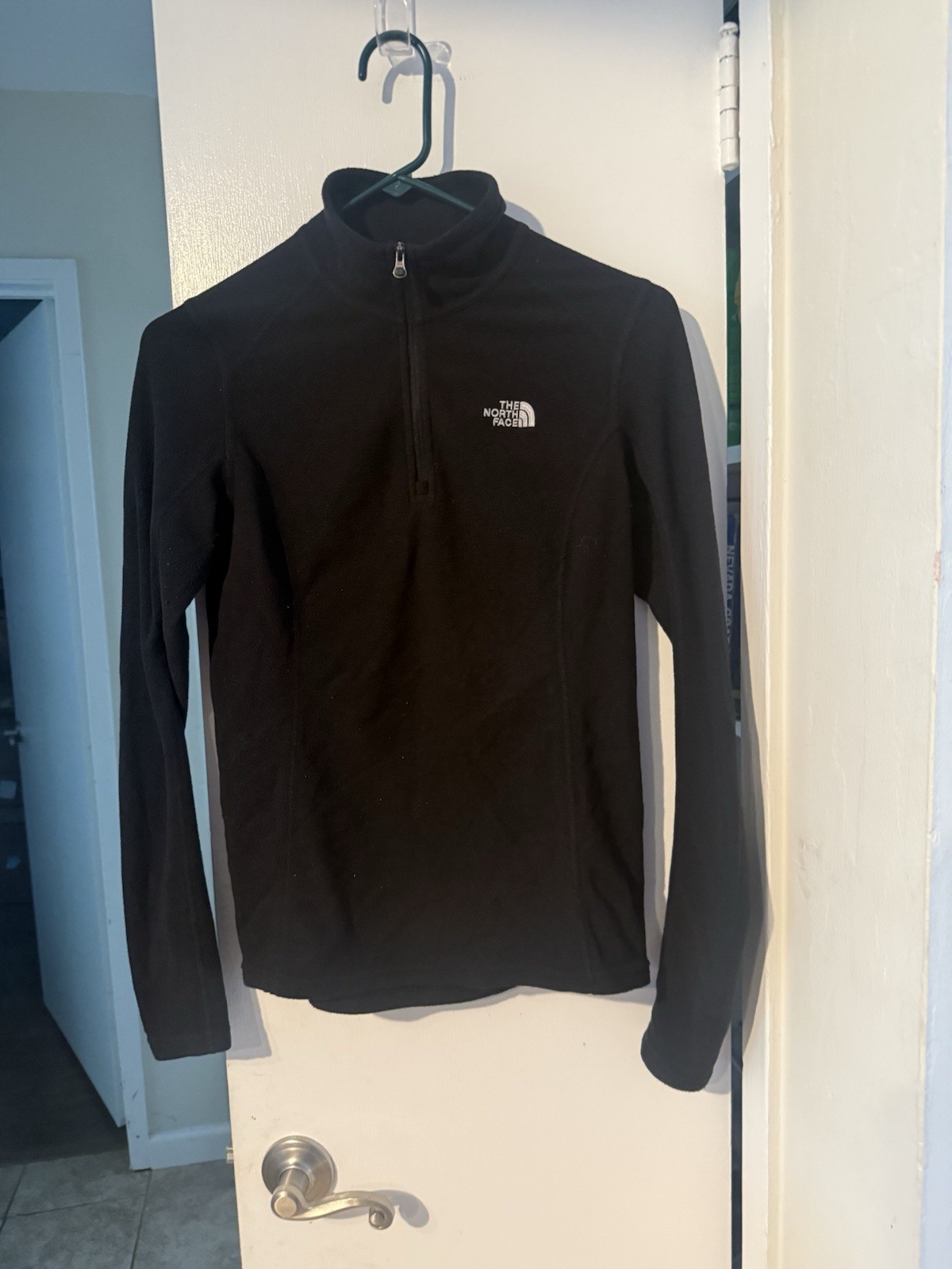 North Face Women’s 1/4 Zip Pullover Black Size S/P