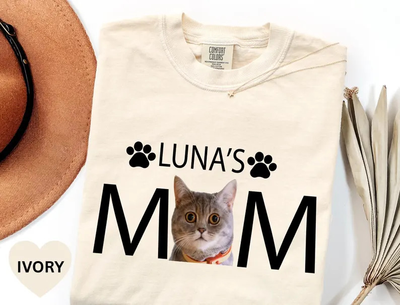 Cat Dad Custom Pet Lover Gildan Tee gallery