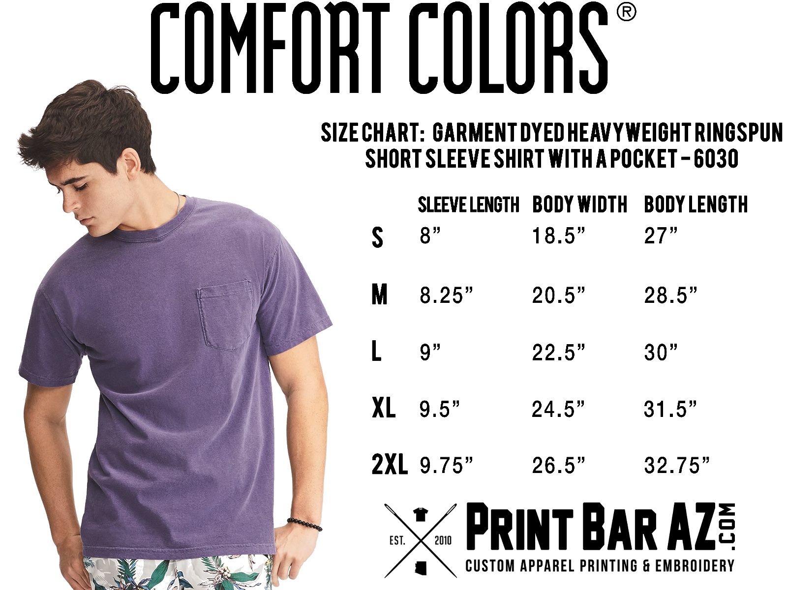 Sigma Alpha Epsilon Fraternity Letters COMFORT COLORS POCKET Shirt SAE - NEW gallery