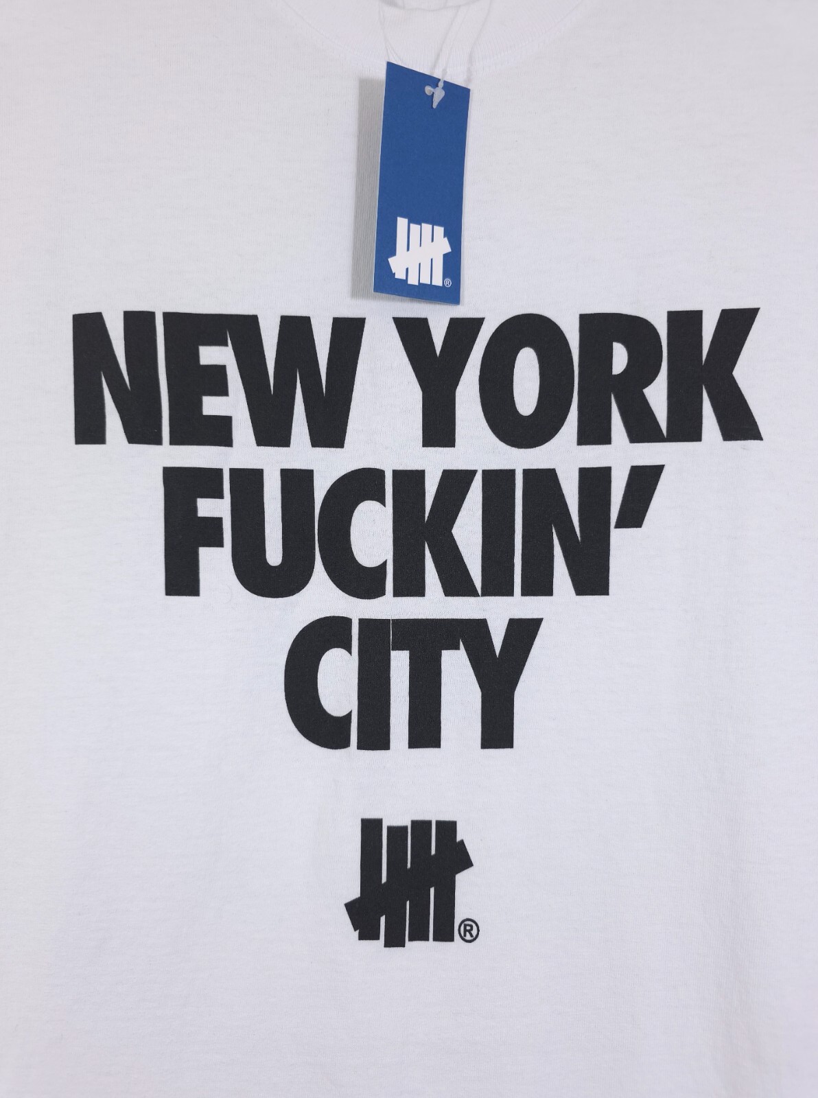 Undefeated New York Fuckin' City T-Shirt White NWT Size M gallery