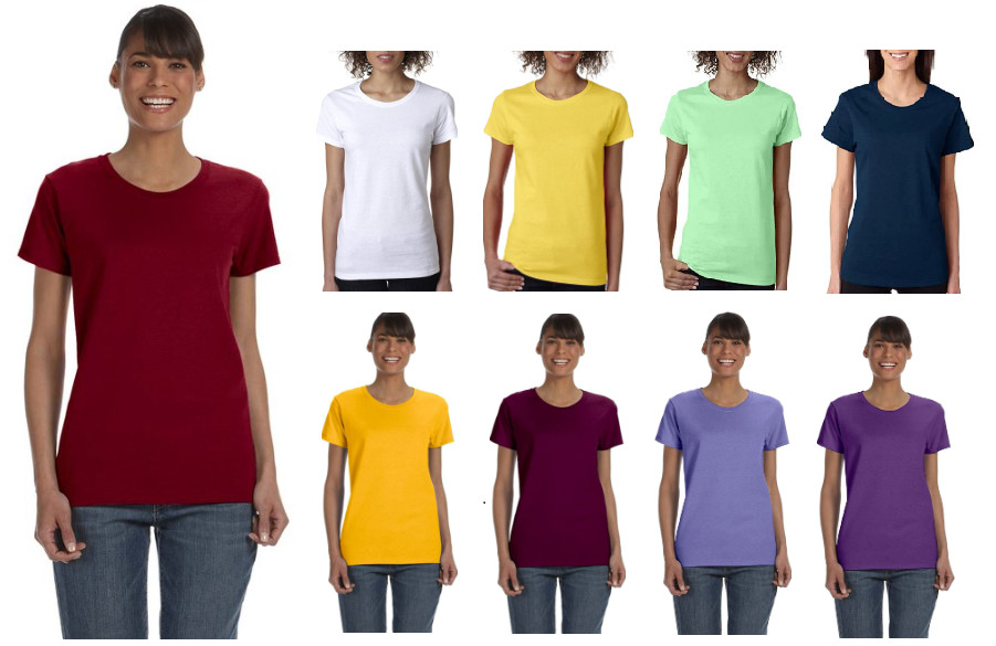 G500L Gildan Ladies Heavy Cotton T-Shirt gallery