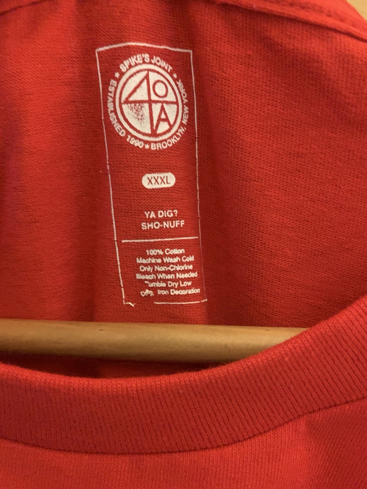 Spike’s Joint 40 Acres and a Mule Shirt Men’s Size 3XL Mars Buckle Spike Lee gallery