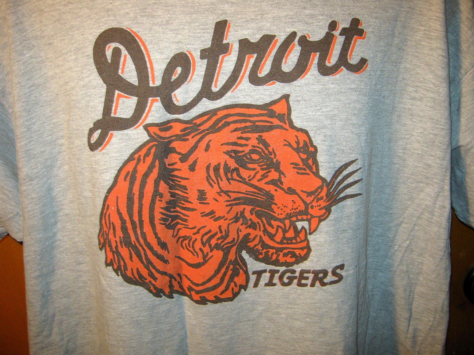 Vintage Artex 1970/80s Detroit Tigers Baseball T-Shirt Size XXL gallery