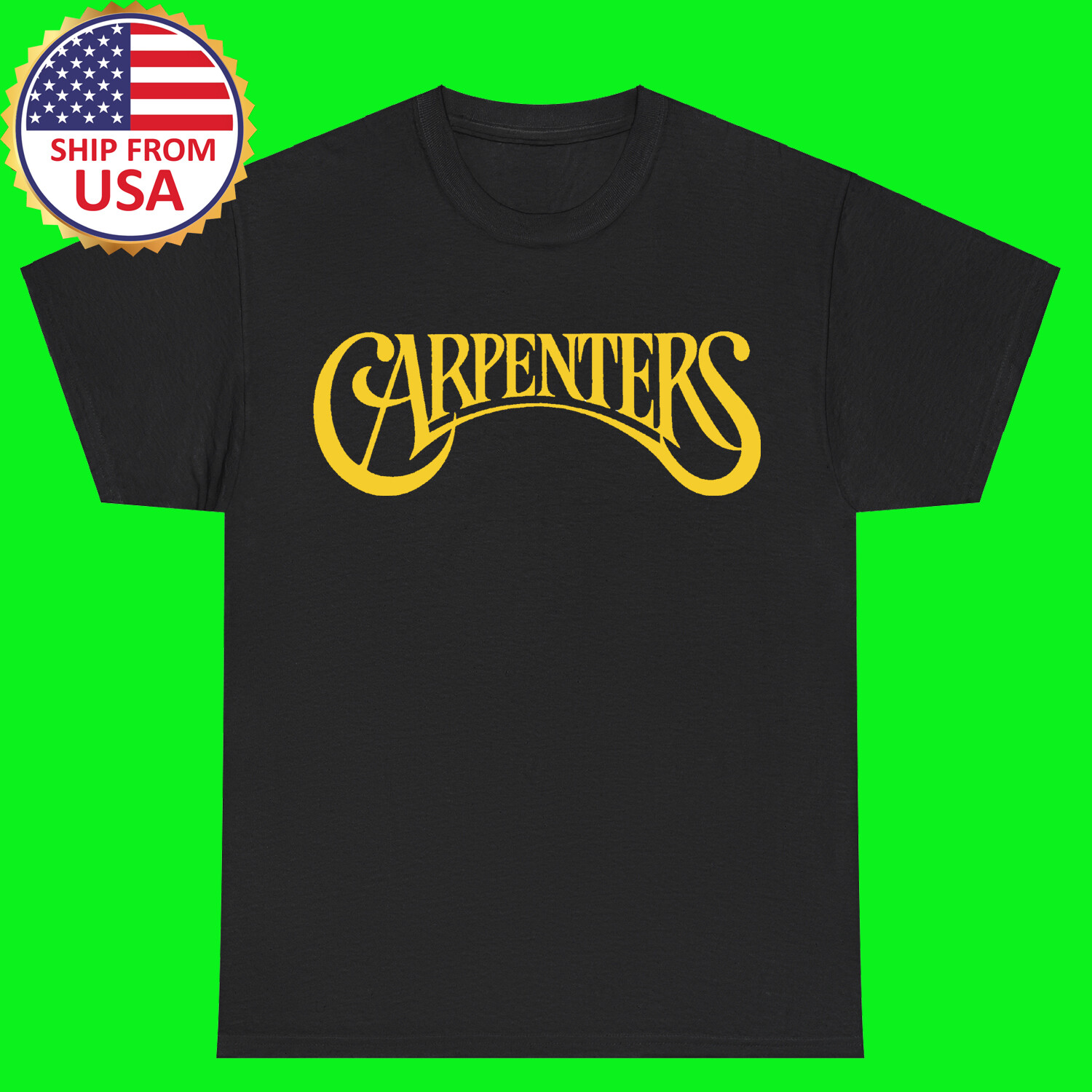The Carpenters Black T-Shirt Size S - 5XL gallery
