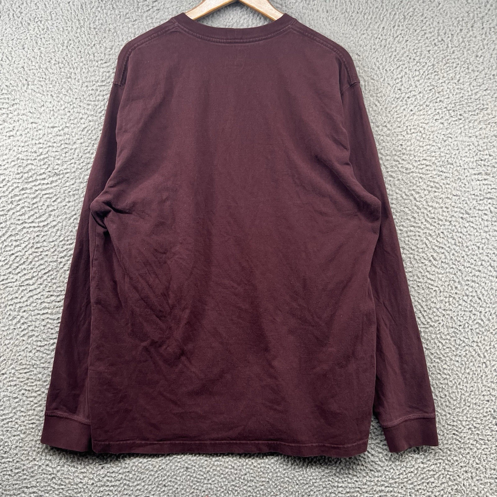 Carhartt Shirt Mens Large Tall LT Red Pocket T Relaxed Loose Long Sleeve Crew gallery