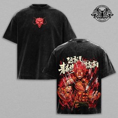 Retro Vintage Limited Guy Sensei Tee – N@ruto Anime Double Printed Vintage