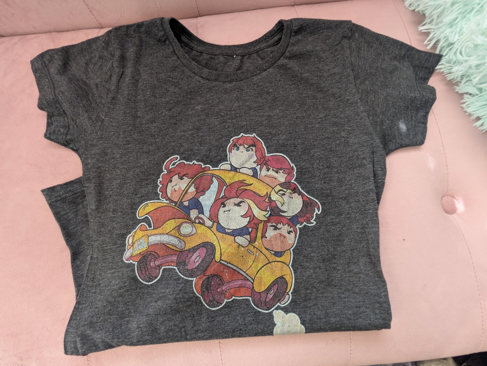 Steam Train, Grump Bus, Game Grumps Tee Shirt , XS , Womans gallery