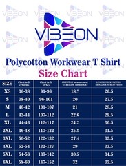 Plain Polycotton Workwear T-Shirt | 180 GSM | 50% Cotton 50% Polyester Crew Neck