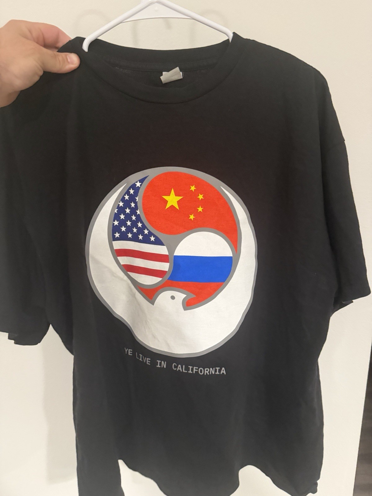 Ye live at sofi shirt black