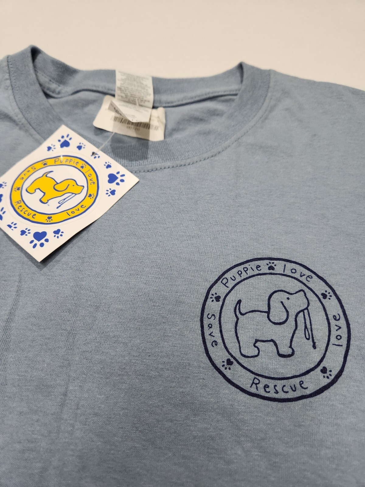 Puppie Love Save Rescue Love Maryland Flag Blue T-Shirt XL New gallery