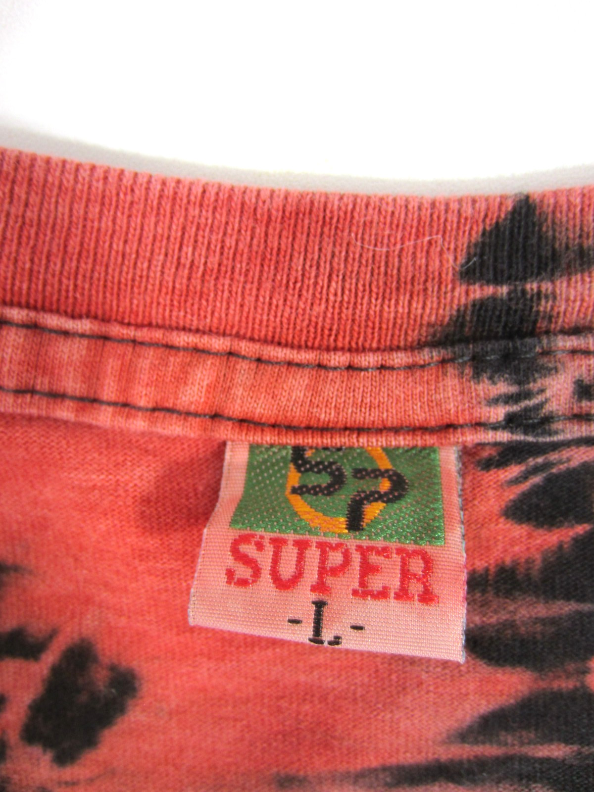 Vintage Y2K Thailand T-Shirt SLIM LRG Elephant AOP Graphic Tie Dye WILD! gallery