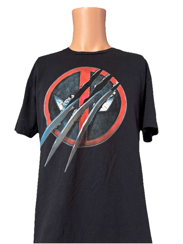 DEADPOOL and WOLVERINE Movie Marvel Comics T-Shirt MENS Size Large