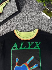 Alyx Visual Oversized T-Shirt Double-Sided Tee Black Size S /us duties paid