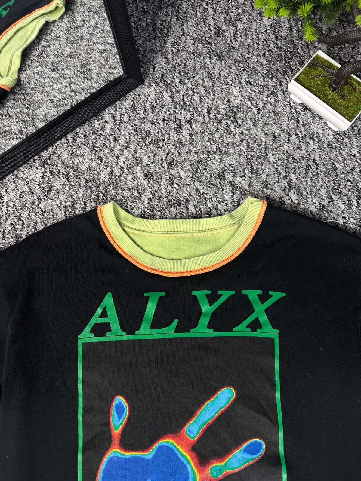 Alyx Visual Oversized T-Shirt Double-Sided Tee Black Size S /us duties paid gallery