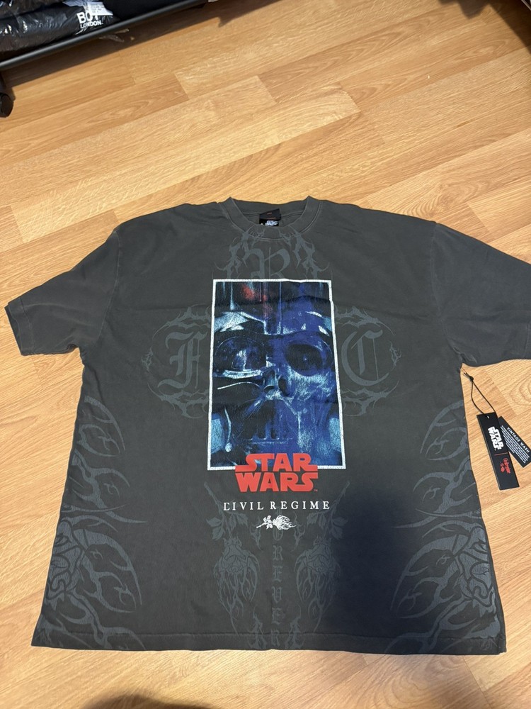 Civil Regime Star Wars Galactic Delay Men’s American Classic T Shirt Size L