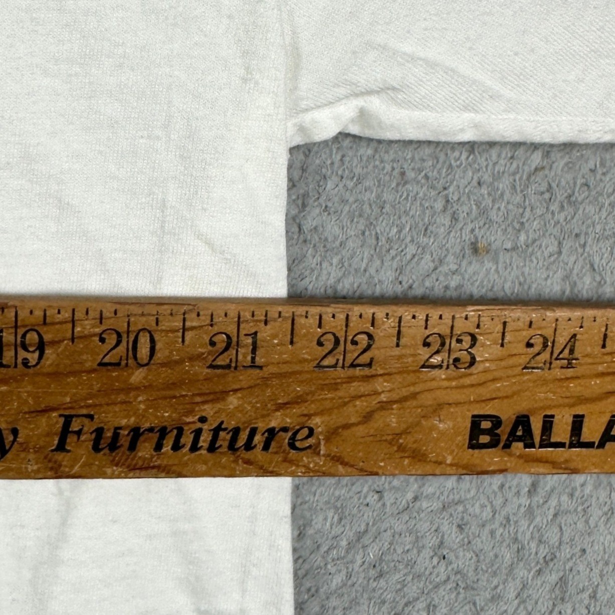 Vintage Stedman Hanes T-Shirt Mens Large White Royal Carribean Single Stitch USA gallery