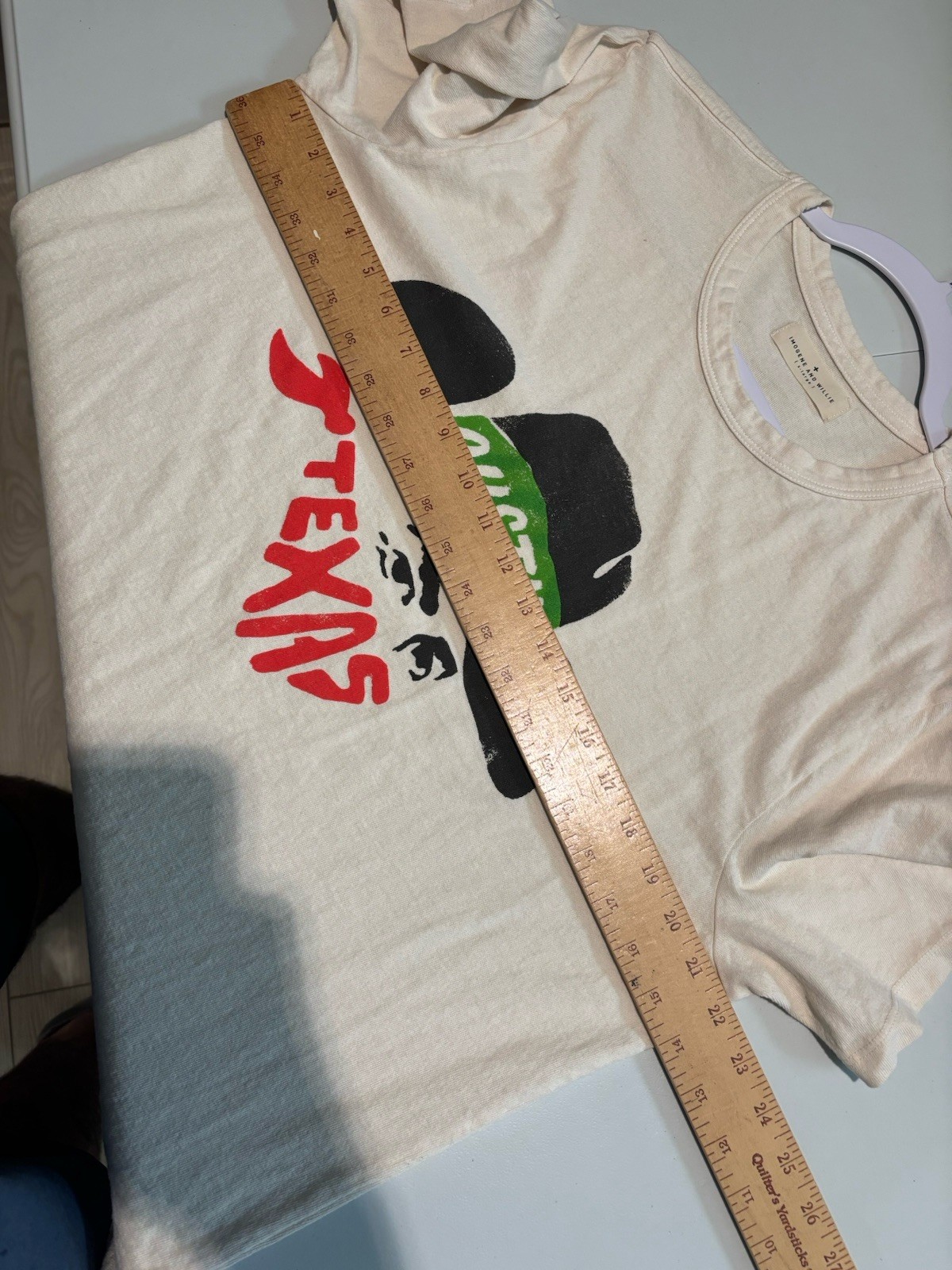 Imogene + Willie Bandit Austin Texas Cowboy Graphic Tee XL E1 gallery