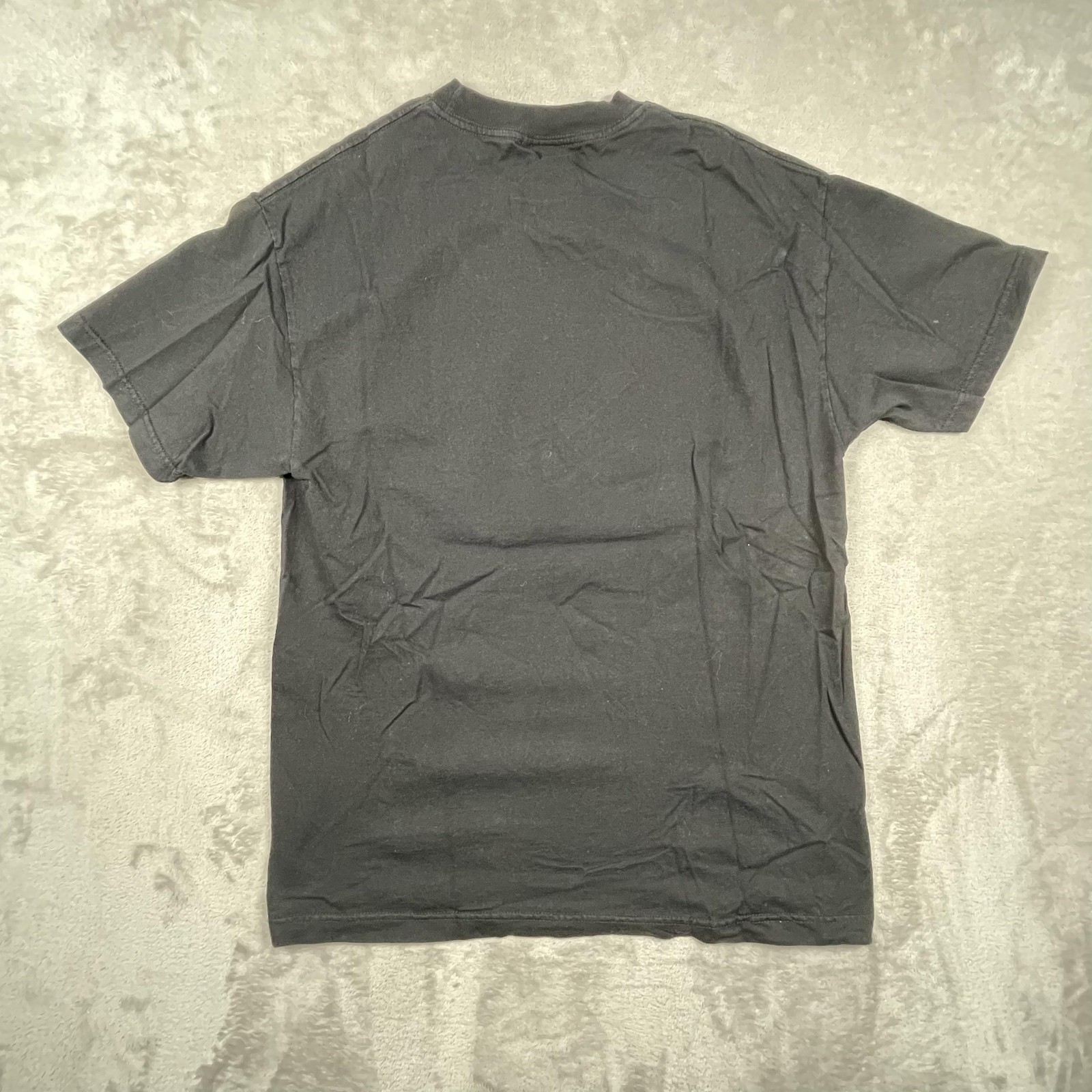 Vintage Popeye Born To Ride Shirt Mens Large Black Murina Biker USA 90s gallery
