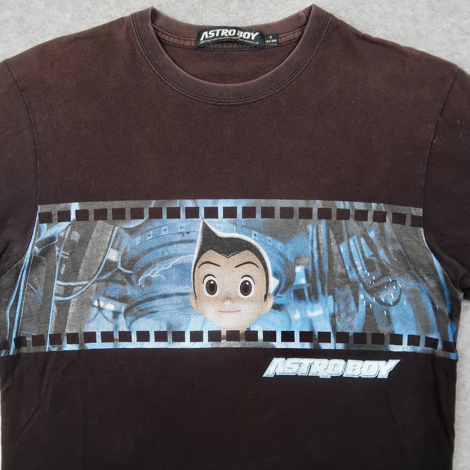 Astro Boy Baleno Graphic T-Shirt Mens S Small Black 2009 Anime Manga Film Strip gallery