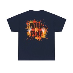 Men Printed classic fit round neck T-shirt Casual and Stylish