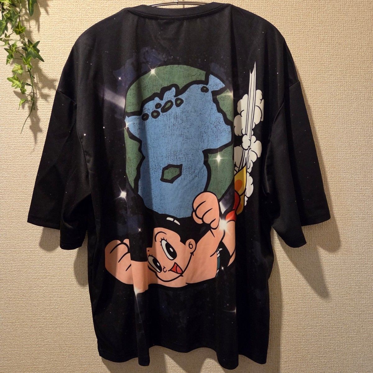 Astro Boy Mighty Atom Graphic T-Shirt XL Black Osamu Tezuka Anime gallery