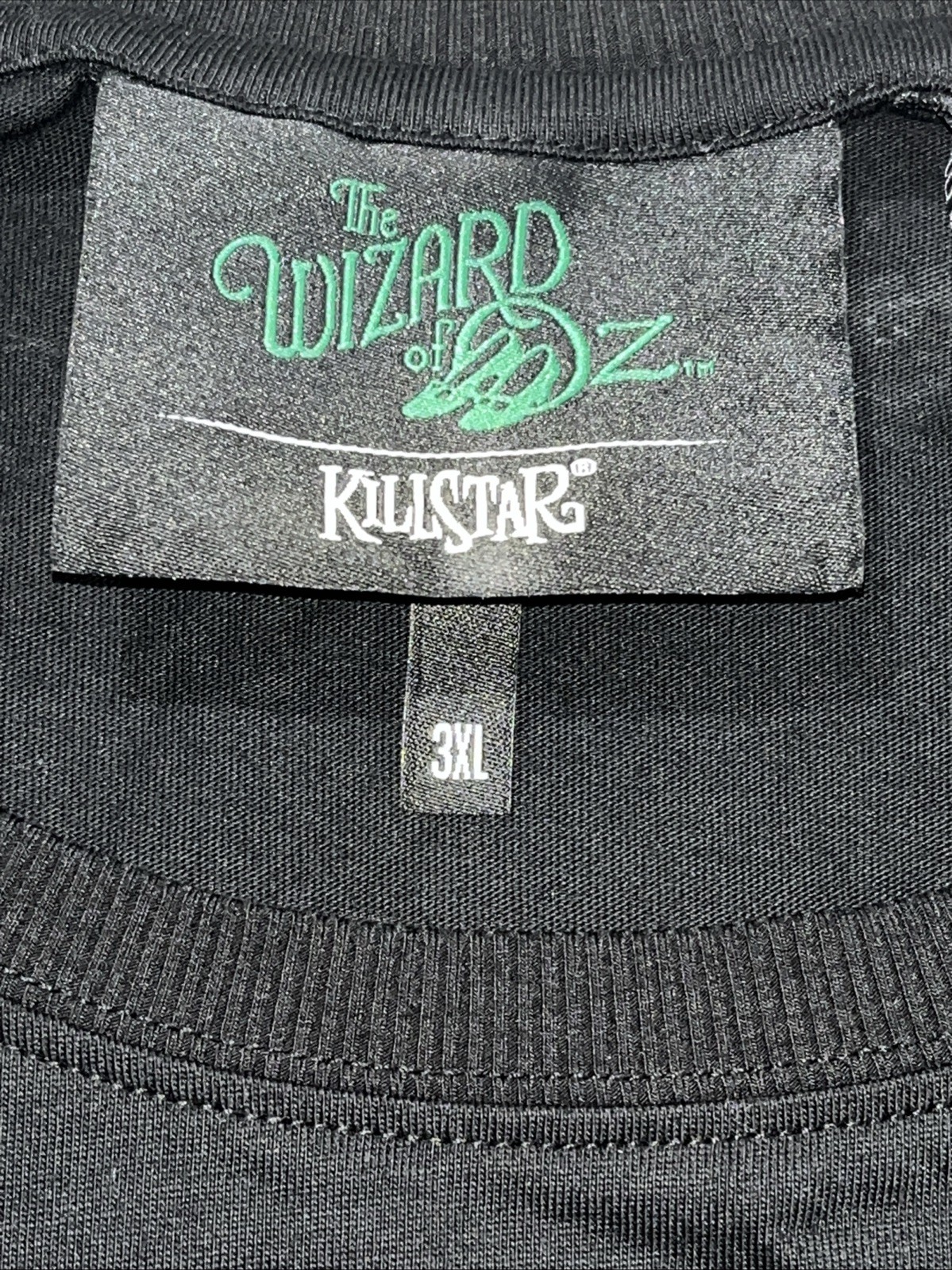 Killstar Wizard Of Oz T Shirt Unisex 3XL Black Short Sleeve Witch Casual New Tag gallery