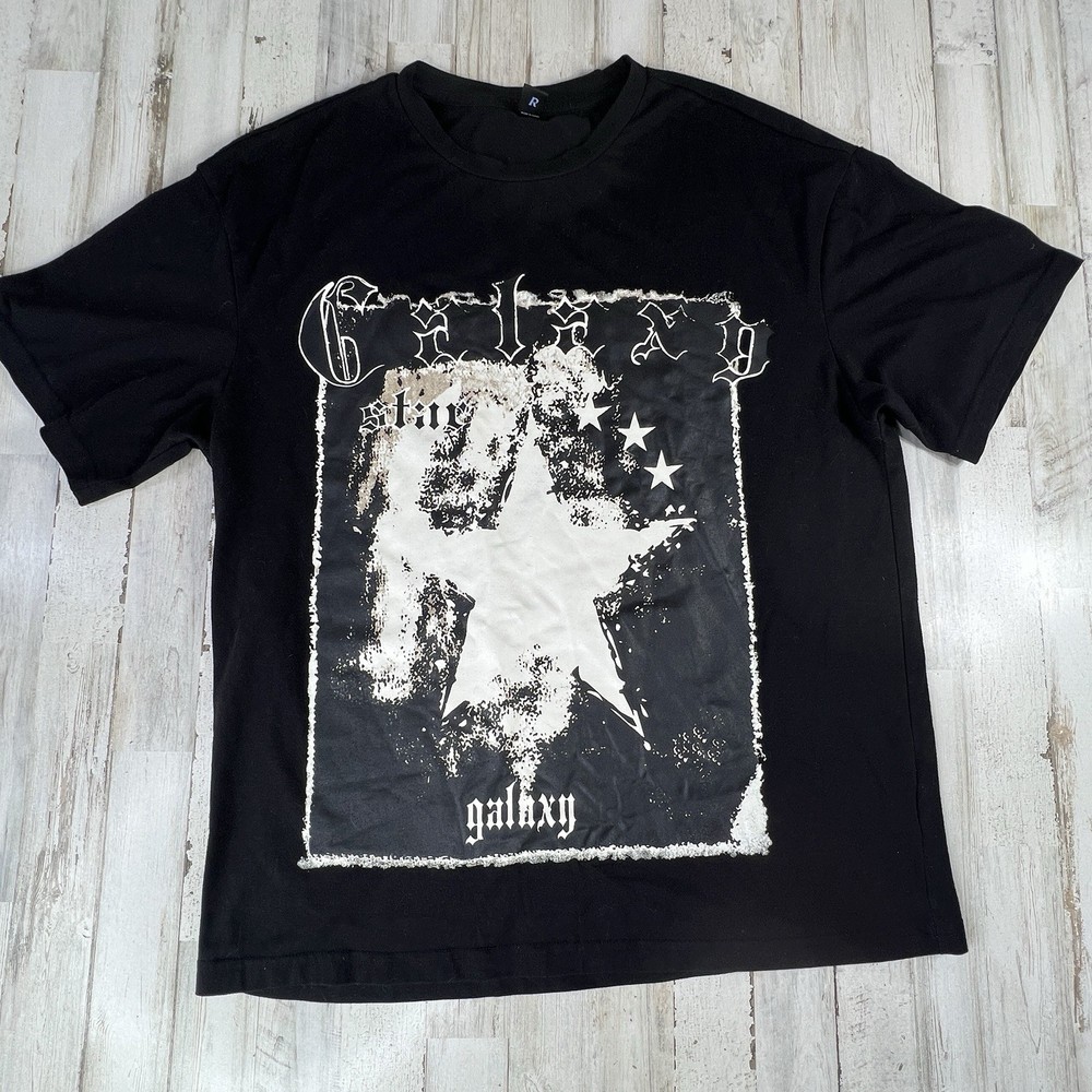 Galaxy T-shirt Black Size Small
