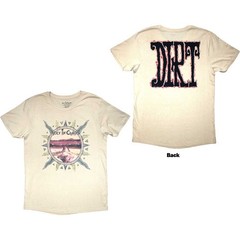Alice In Chains – Dirt with Backprint – Sand t-shirt