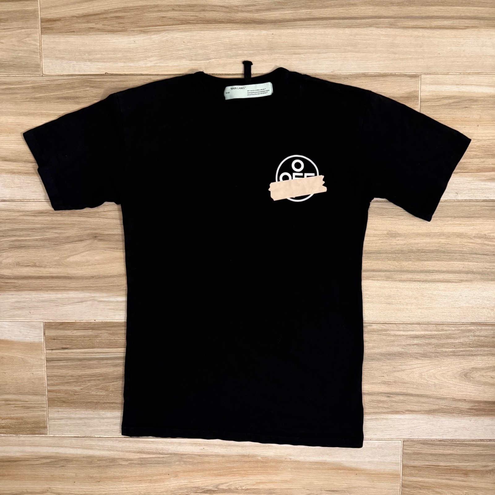 Off-White Virgil Abloh Tape Arrows Graphic T-Shirt Black Mens S Replica gallery