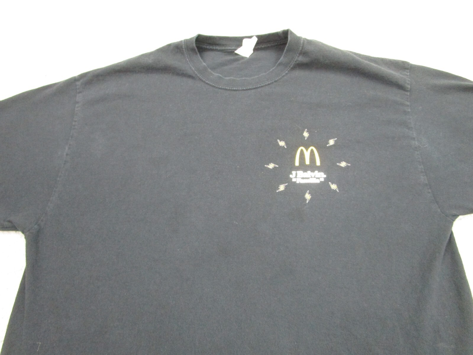 J. Balvin Shirt Mens XL Black Mcdonalds Familia Adult T-Shirt gallery