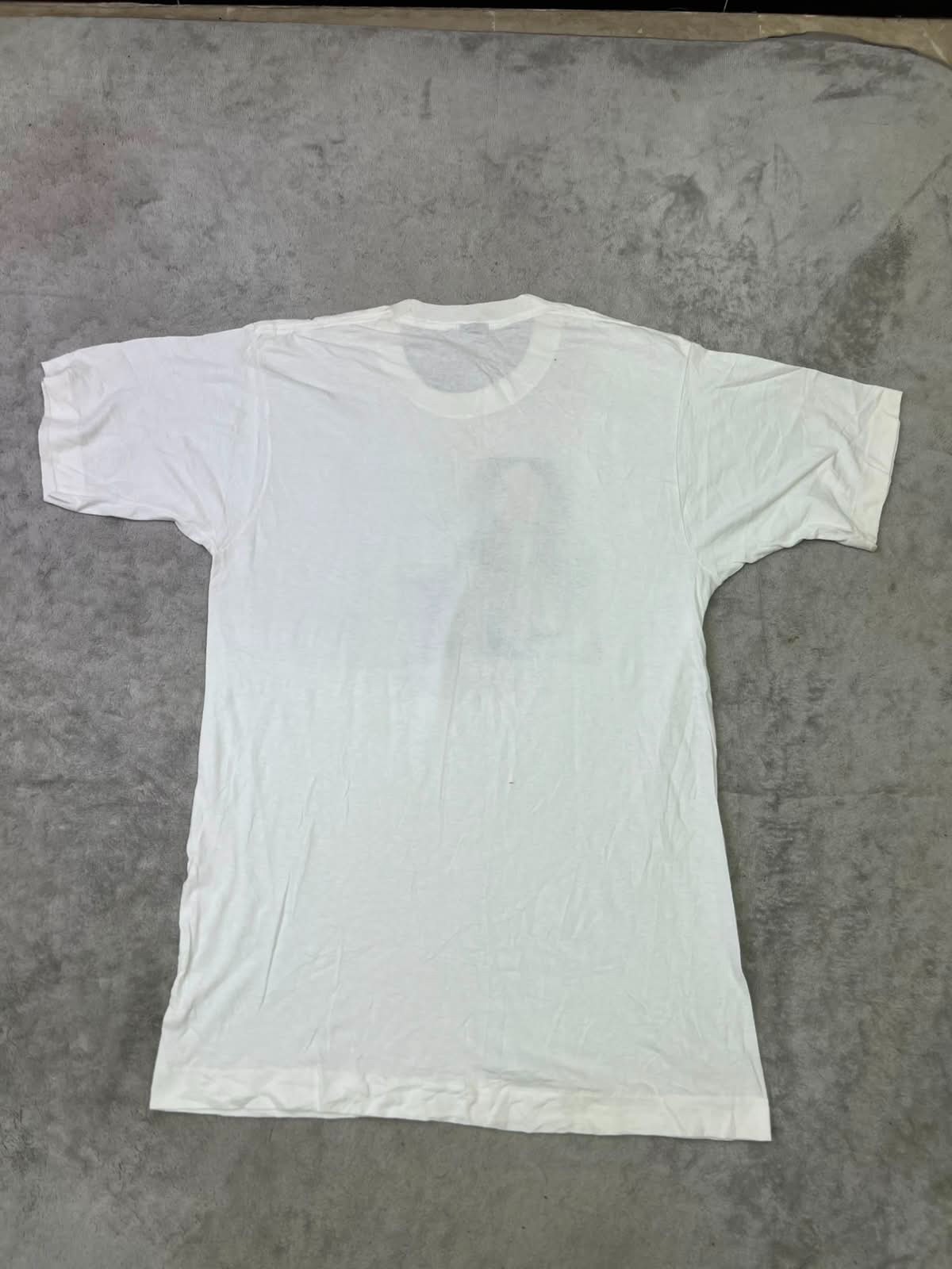 Vintage 1990s BVD Single Stitch I Love AL Graphic T Shirt White Made USA gallery