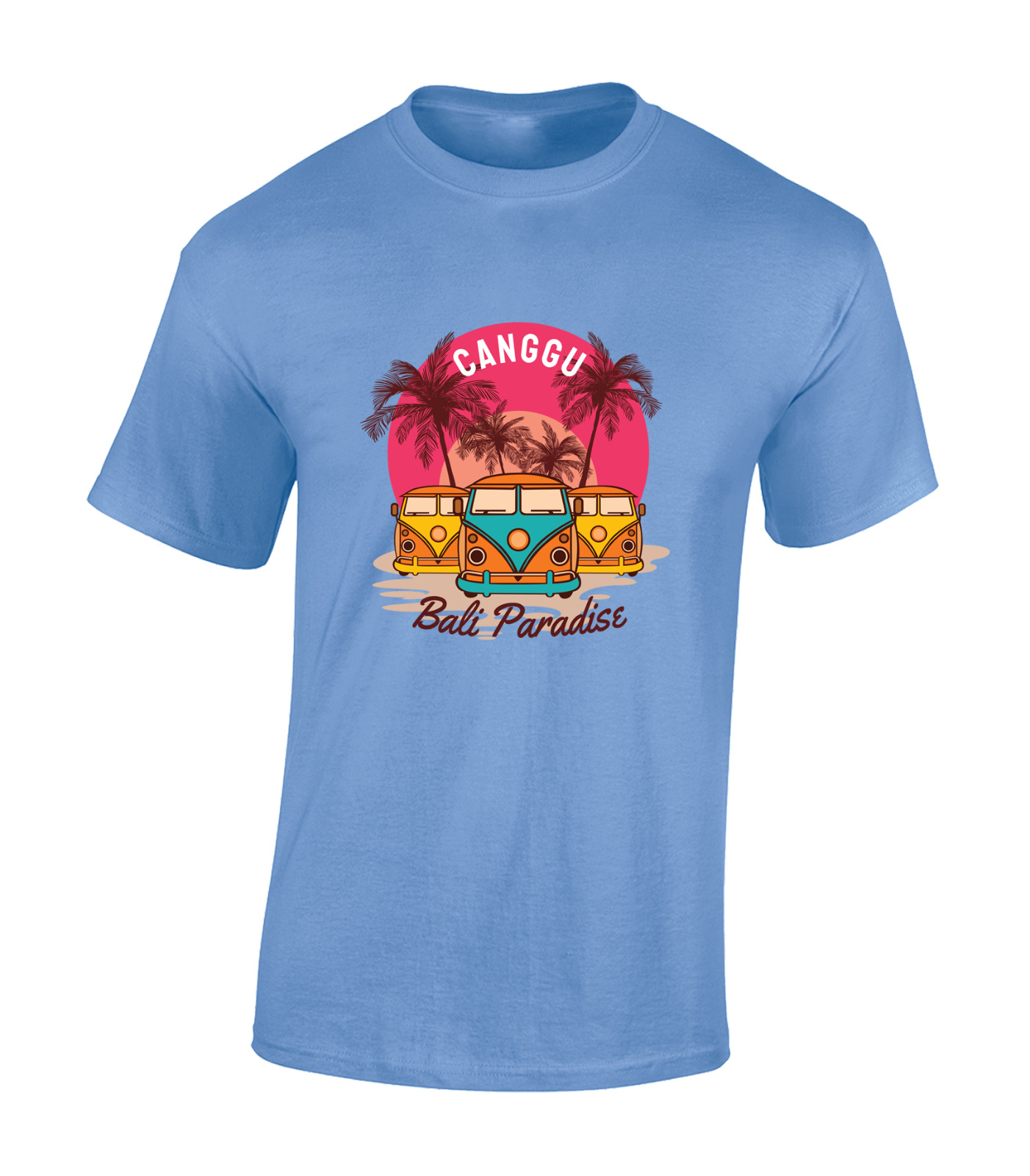 CANGGU BALI PARADISE MENS T SHIRT BEACH SUMMER HOLIDAY CASUAL CLOTHING TOP