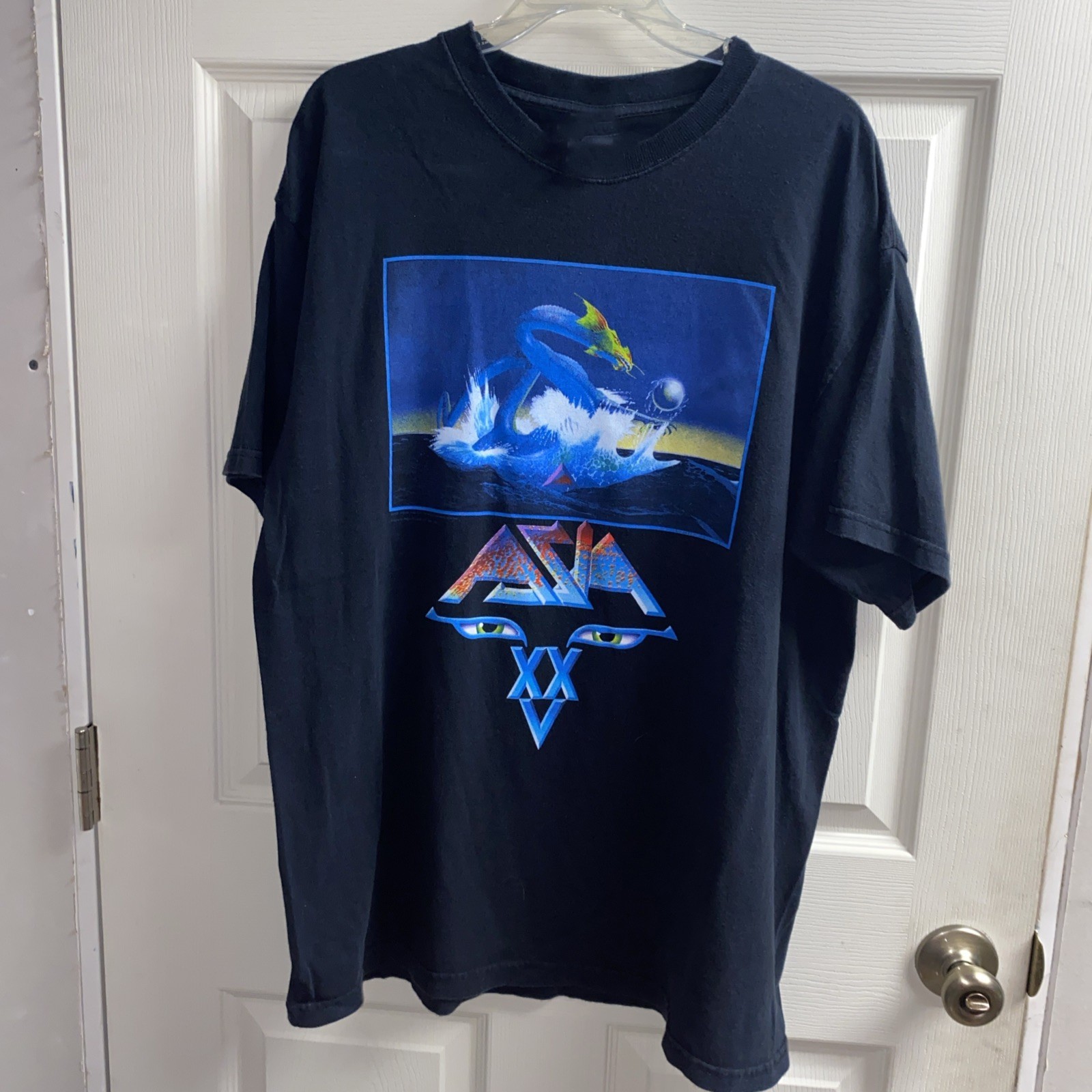 Asia Band Album Cover Classic Rock Graphic Tee