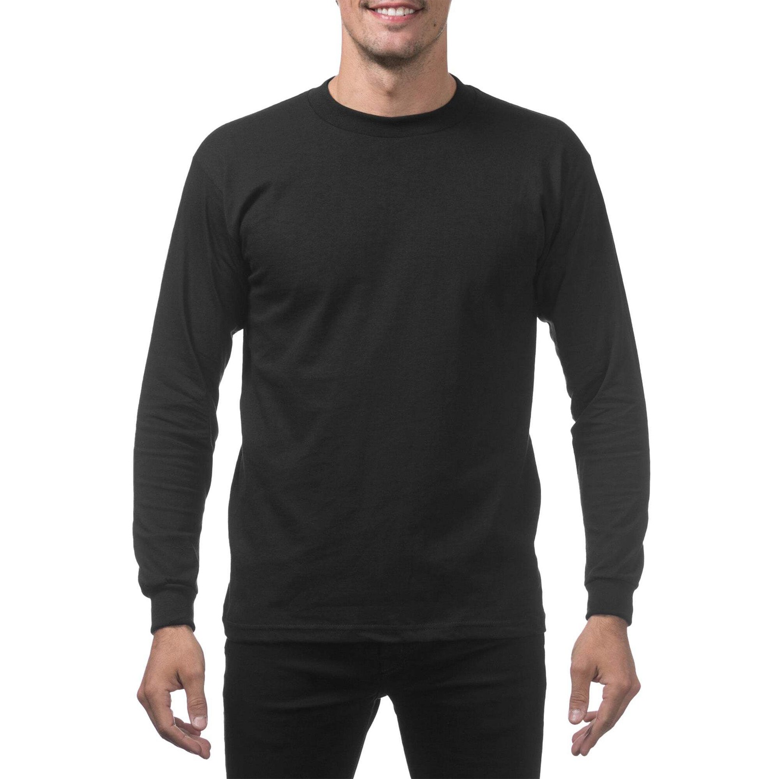 Pro Club Men's Heavyweight Cotton Long Sleeve T-Shirt gallery