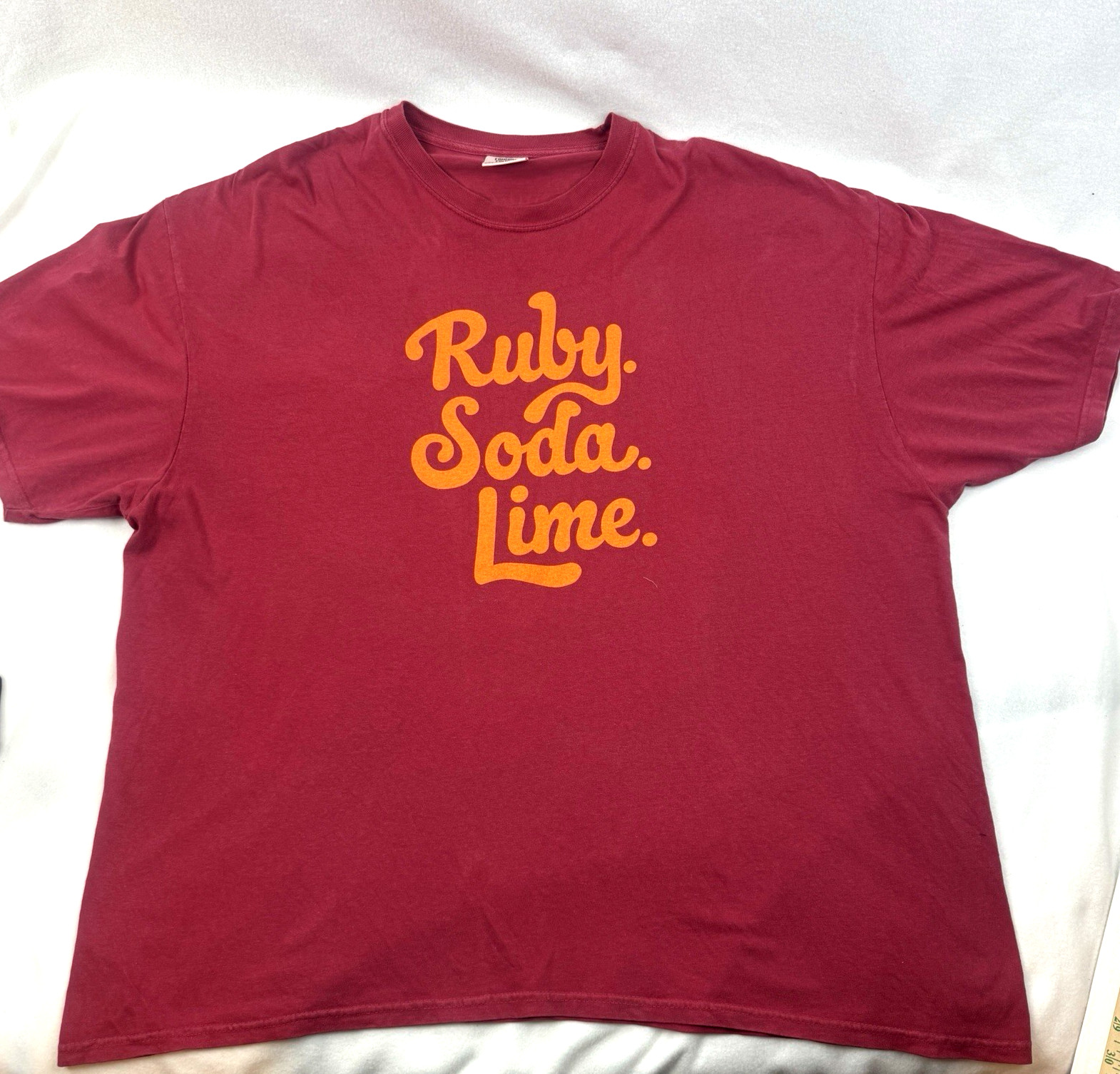 Rare Deep Eddy Vodka Tee Comfort Colors Ruby Soda Lime Mixed Drink Austin XXXL gallery
