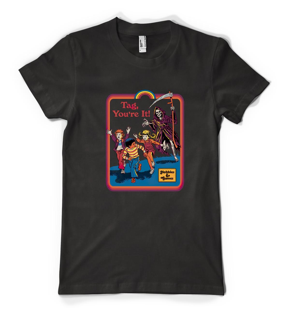 Tag Your It Grim Reaper Hobbies and Games Personalised Unisex Adult T Shirt gallery