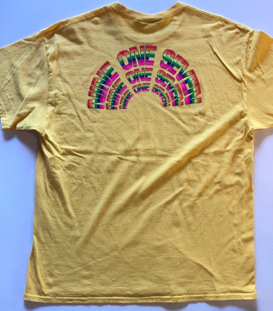 Nine One Seven Rainbow TShirt Yellow Size XL 2021 Call Me 917 Nineoneseven Olson gallery
