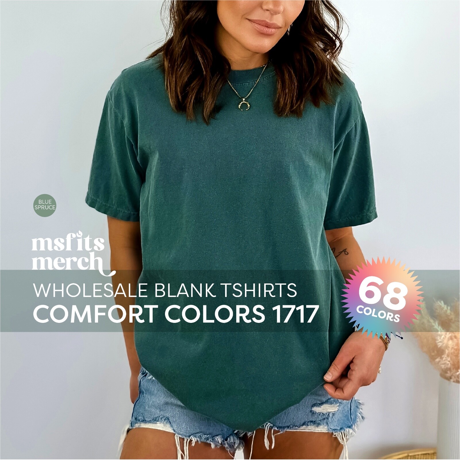 🔥Comfort Colors 1717 Unisex Short Sleeve Heavyweight TShirt Vintage Washed gallery